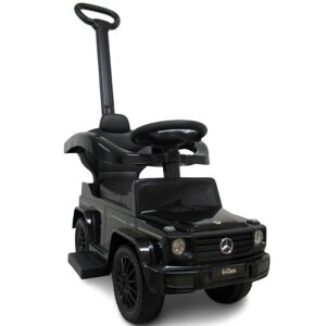 Fekete Mercedes Benz G350 Bébitaxi tolókarral, ferde nézet - R-Sport