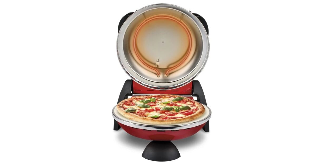 G3 Ferrari G10006 Delizia EVO RED Italian domestic pizza oven, 400