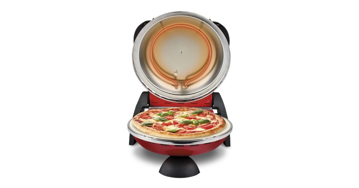 G3 Ferrari G10006 Delizia EVO RED Italian domestic pizza oven, 400