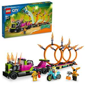 LEGO® City Stuntz Stuntfahrzeug und Ring of Fire Challenge 60357 Landebahn! 99247816 - LEGO