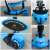R-Sport H3 5in1 Scooter cu mâner de împingere și roți cu LED-uri - Ladybug #blue 32415900}