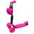 R-Sport H3 5in1 Scooter cu mâner de împingere și roți cu LED-uri - Ladybug #pink 32415909}