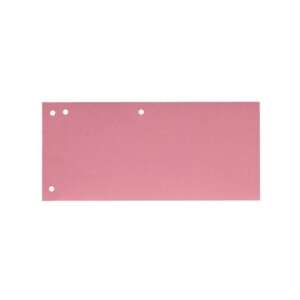 Foi de separare roz 1/3 A4 pentru dosare, pachet de 100 bucăți - Consumabile pentru capsator