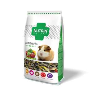 Nutrin Nature Tengerimalac Eledel, 750g-os zsák, teljes értékű tengerimalac táplálék, extra C-vitaminnal - Nutrin