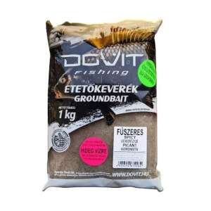 Dovit Horgász Etetőkeverék - Fűszeres, 1kg-os csomag - Morzsa