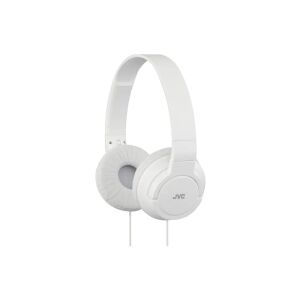 JVC HA-S180W White Foldable Lightweight On-Ear Headphones - JVC