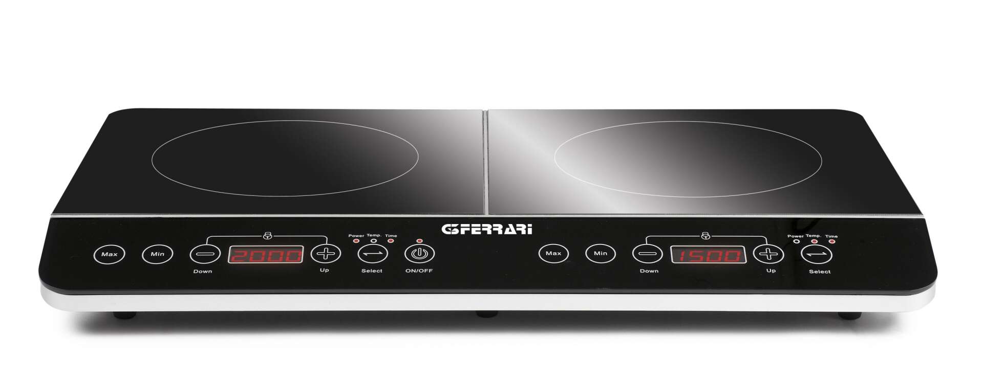 G3 Ferrari G10047 HI-TECH CHEF Indukciós főzőlap, 2 főzőzóna, Idő...