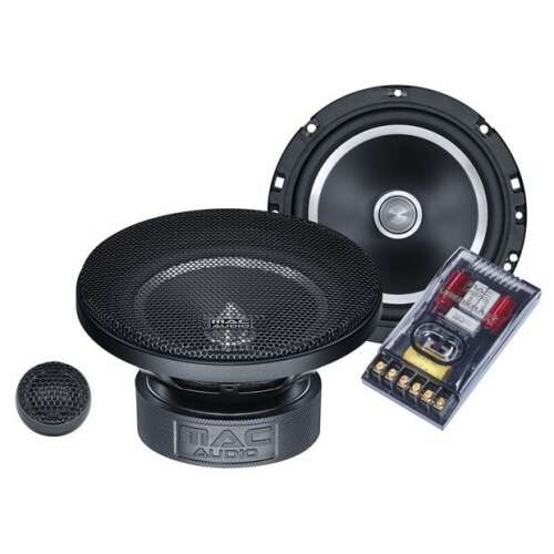 macAudio Überkraft 2.16 car speaker set, 600W, 2-way, 16.5cm woofer, 25mm tweeter, crossover