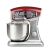 G3 Ferrari Pastaio Deluxe Professional Stand Mixer with transparent top showing motor