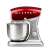 G3 Ferrari Pastaio Deluxe red and silver stand mixer