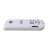 Trevi MPV 1725 SD Multimedia Player, white and black, side view