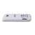 Trevi MPV 1725 SD Multimedia Player, white and black, side view