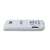 Trevi MPV 1725 SD Multimedia Player, white and black, side view