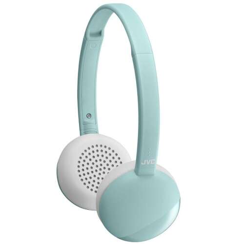 JVC HA-S22W-Z Bluetooth headphones in blue-green color