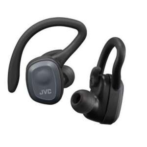 JVC HA-ET45T-B black sport wireless earbuds - JVC