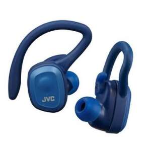 JVC HA-ET45T blue wireless sport earbuds, true wireless, waterproof, comfortable fit - JVC