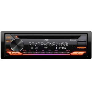 JVC KD-T922BT Autoradio mit Bluetooth, USB und CD-Player - Autoradios & Touchscreen Einbaugeräte