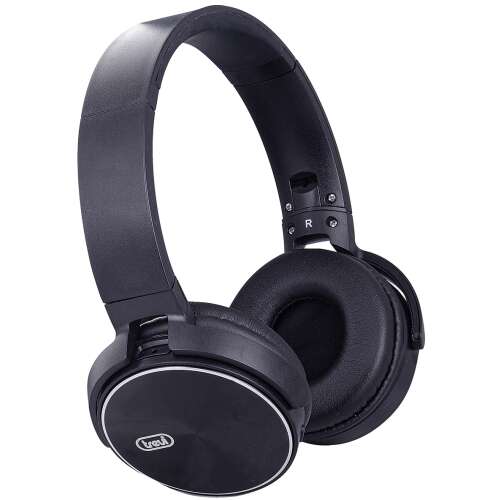 Trevi DJ 12e50 BT Bluetooth headphones with microphone, black