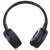 Trevi DJ 12e50 BT Bluetooth headphones with microphone, black, front view