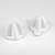 Girmi SR54 Citrus Juicer, white, small cone, for limes and lemons