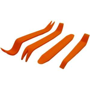 Autóbelső Szerelőszett - 4 db Műanyag Eszköz - Narancssárga