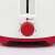 Girmi TP10 red toaster, close-up of control panel