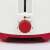 Girmi TP10 red toaster, close-up of control panel