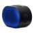Aiwa BST-330BL portable Bluetooth speaker side view showing the blue color and the Hyper Bass logo