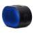 Aiwa BST-330BL portable Bluetooth speaker side view showing the blue color and the Hyper Bass logo