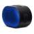 Aiwa BST-330BL portable Bluetooth speaker side view showing the blue color and the Hyper Bass logo