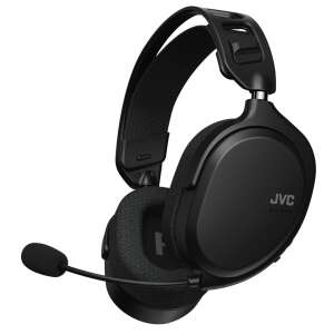 JVC GG-01WQ Wireless Gaming Headset, schwarz, mit Mikrofon - JVC