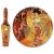 Carmani Üvegtányér Lapáttal - Klimt Adele Bloch - 30cm 78945618