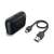 JVC HA-A3T-B True Wireless Earbuds charging case and cable