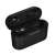 JVC HA-A3T-B True Wireless Earbuds charging case open, black