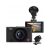 Xblitz S7 Duo front and rear dash camera with suction mount, black