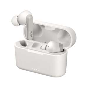 JVC HA-A9T-W True Wireless Bluetooth Earbuds with Charging Case, White - JVC