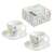 Mille Fleurs Porcelain Espresso Cup & Saucer Set 120ml, Boxed 78946994