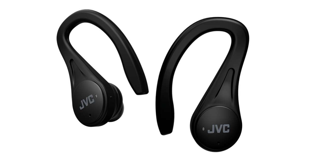 JVC HA-EC25T-B-U Bluetooth headphones with Pivot Slide Motion Fit technology