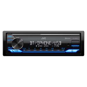 JVC KD-X382BT Autoradio mit Bluetooth, USB und iPhone-Konnektivität - Autoradios & Touchscreen Einbaugeräte