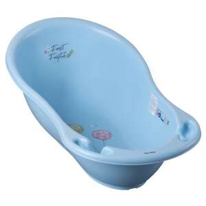 Tega Baby 86 cm Forest light blue babakád, kék, gombával díszítve - Fürdetési kellék