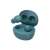 JVC HA-A6T True Wireless Gummy Mini Earbuds Teal with Charging Case