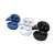 JVC HA-A6T True Wireless Gummy Mini Earbuds Charging Case in Blue, White and Black