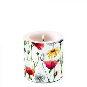 Ambiente Poppy Meadow Dekor Gyertya - 8x7,5cm