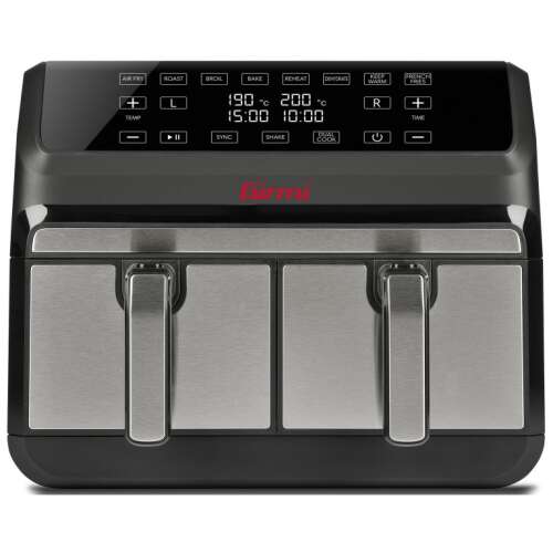 Girmi FG22 Двойна Фритюрница с Горещ Въздух, 8L, 1700W, Черен