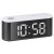 Trevi EC 883 BL digital alarm clock displaying time