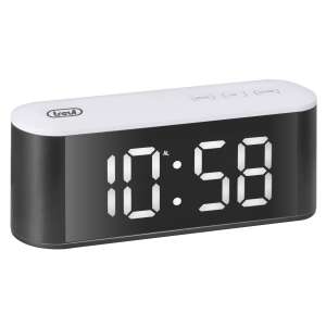 Trevi EC 883 BL digital alarm clock with large display and temperature display - Trevi