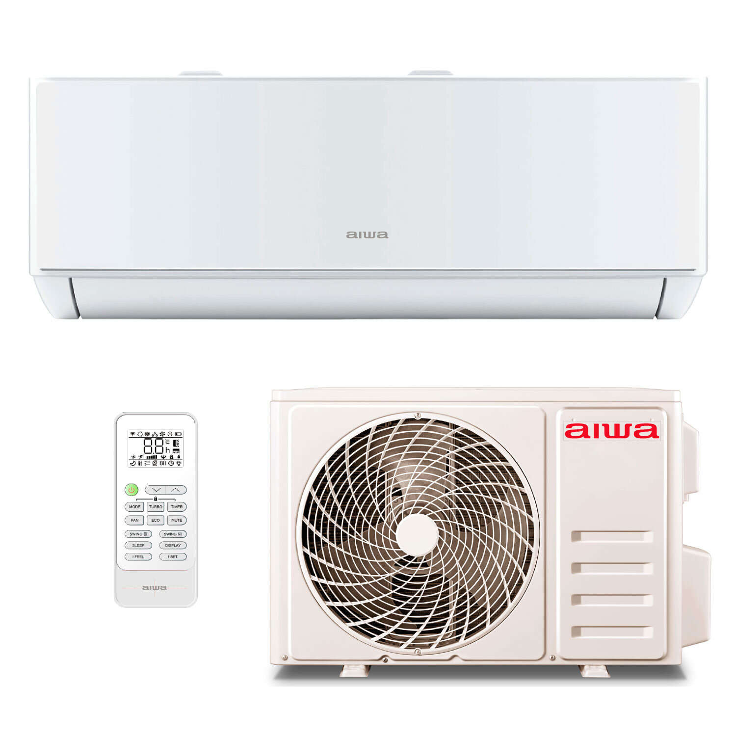 Aiwa acd-18kbtu prémium japán technológiás hűtő-fűtő inverteres k...