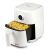 Girmi FG86 white air fryer with fries, 5L capacity, 1400W