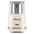 Girmi MC02 electric coffee grinder, white, front view