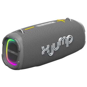 XJUMP XJ 200 szürke Bluetooth hangszóró IPX5 vízállósággal, 90W zenei teljesítménnyel, fekete - Bluetooth hangszóró